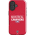 NHL Montreal Canadiens Lineup iPhone 16 Plus Impact Case